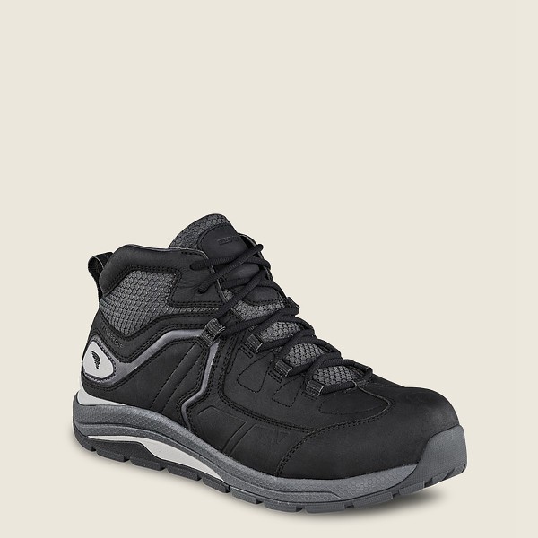 Zapatos de Trabajo Red Wing Hombre Negros/Grises - Cooltech™ Athletics - Waterproof Safety Toe - 127